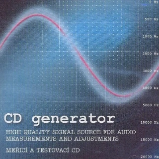 CD Generator Měřící a testovací CD