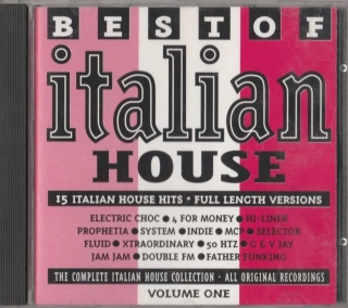 CD Best of Italian House Volume 1