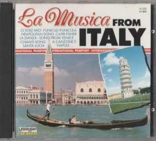 CD La Musica From Italy - Mandoline Orchestra R Neff