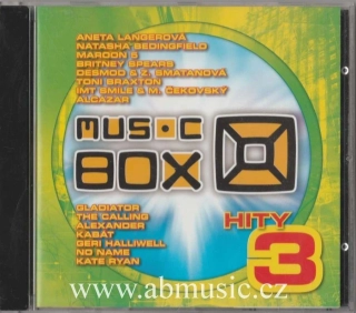 CD MUSIC BOX HITY 3 - Aneta Langerová , Kabát , Natasha Bedingfield