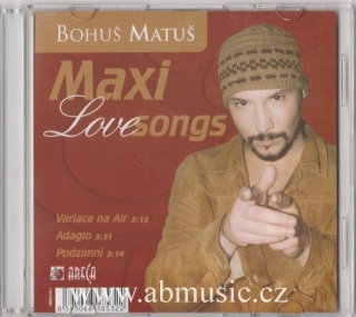 CD Bohuš Matuš - Maxi Love Songs Sing