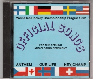 CD Official Songs - World Ice Hockey Championship Prague 1992