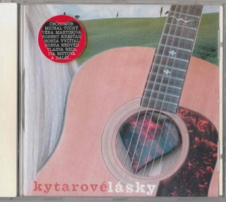 CD Kytarové lásky - Čechomor, Redl, Bittová, Křesťan, Spálený, Tučný, Brontosauři. a další