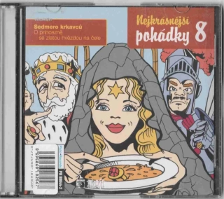 CD Nejkrásnější pohádky 8 - O princezně se zlatou hvězdou na čele