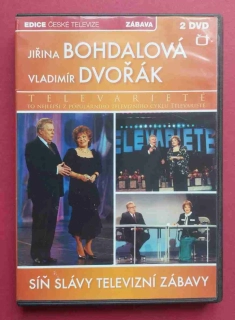 DVD Televarieté Jiřina Bohdalová a Vladimír Dvořák