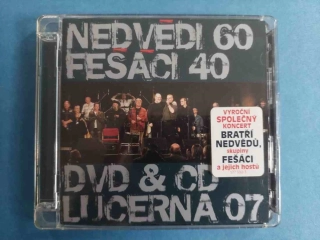 CD+DVD Nedvědi 60 Fešáci 40