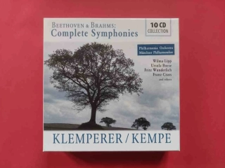 CD Beethoven & Brahms Complete Symphonies Klemperer / Kempe