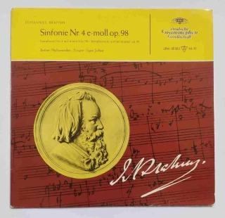 LP Johannes Brahms - Sinfonie Nr. 4 e-moll op. 98 Eugen Jochum