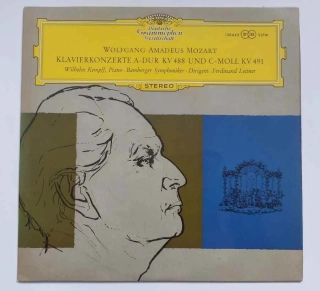 LP Wolfgang Amadeus Mozart - Klavierkonzerte A dur KV 488 und C moll KV 491