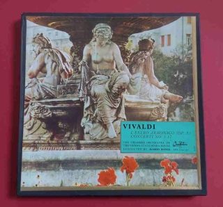 LP Vivaldi - L'Estro Armonico op.3 Concerti no. 1-12 Mario Rossi Qualiton LPX 1095-97