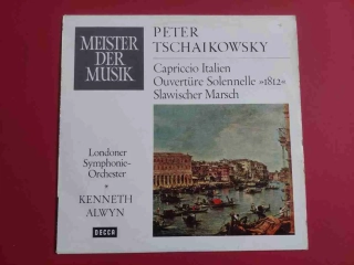 LP Peter Tschaikowsky - Capricio Italien , Ouvertüre Solennelle "1812" Kenneth Alwyn