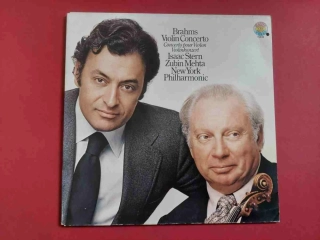 LP Brahms Violin Concerto Isaac Stern , Zubin Mehta New York Philharmonic