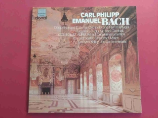 LP Carl Philip Emanuel Bach - Doppelkonzert E-dur Cembalo und Hammerflügel