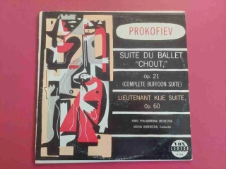 LP Prokofiev - Suite Du Ballet "Chout"