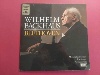 LP Beethoven Wilhelm Backhaus Mondschein-Sonate