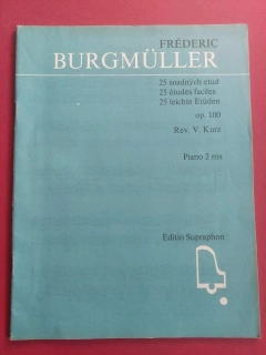 Burgmüller - 25 snadných skladeb op.100