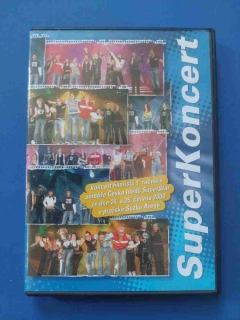 DVD Super Koncert - koncert finalistů 1. ročníku soutěže Česko hledá SuperStar