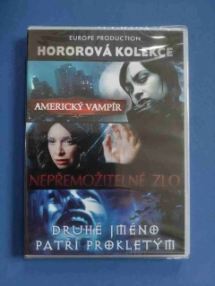 DVD Hororová kolekce - Americký Vampír , Nepřemožitelné zlo , Druhé jméno
