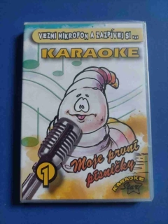 DVD Karaoke - Moje první písničky 1