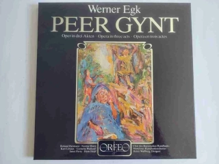 3 LP Werner Egk - Peer Gynt