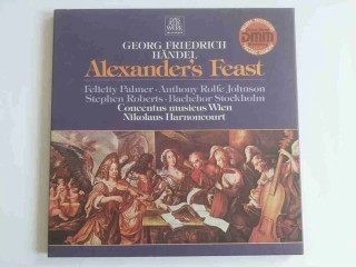 2 LP Georg Friedrich Händel - Alexander's Feast Nikolaus Harnoncourt