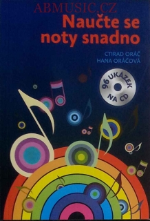 Oráč Ctirad - Naučte se noty snadno + CD 