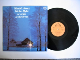 LP VÁCLAV HYBŠ - ŠŤASTNÉ VÁNOCE - LP deska / vinyl