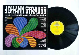 LP Johann Strauss - Nejmilovanější orchestrální skladby - LP deska / vinyl