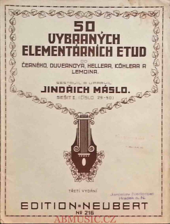 Jindřich Máslo - 50 vybraných elementárních etud II.