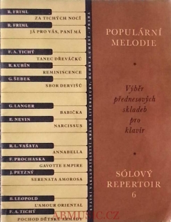 Populární melodie - Výběr přednesových skladeb pro klavír