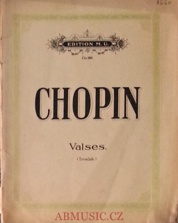 Chopin Fryderyk - Valčíky - Valses