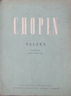 Chopin Fryderyk - Valčíky - Valses - Noty pro klavír