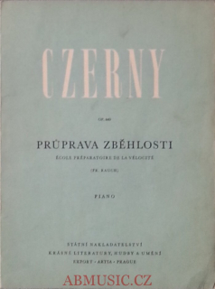 Carl Czerny - Průprava zběhlosti op. 849