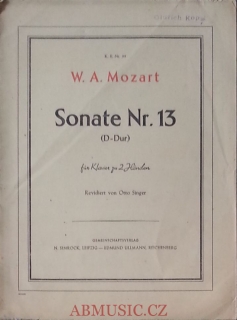 W.A.Mozart - Sonata č.13 D dur