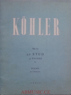 Louis Köhler - 30 etud op.130 - 5.díl 