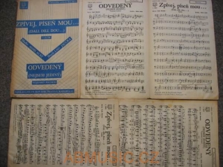 Noty pro orchestr - Zpívej píseň mou
