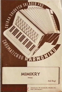 Noty pro akordeon - harmoniku Mimikry