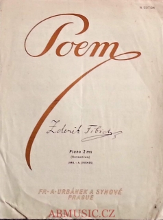 Zdeněk Fibich - Poem