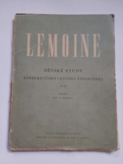 Lemoine - Dětské etudy op.37 pro klavír