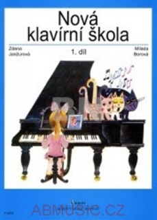 JANŽUROVÁ - Nová klavírní škola 1 učebnice hry na klavír