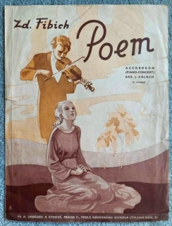 Zdeněk Fibich - Poem - noty pro akordeon