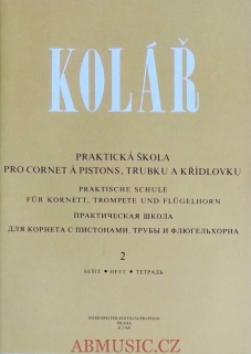 Jaroslav Kolář - Praktická škola pro cornet a pistons, trubku a křídlovku 2