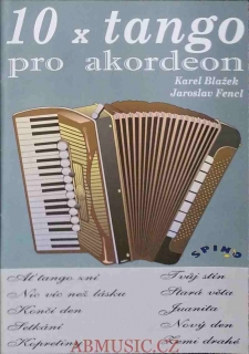 Karel Blažek - 10 x tango pro akordeon
