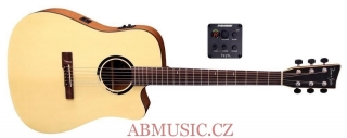 GEWA E – akustická kytara VGS B-10 CE Bayou Natural Satin