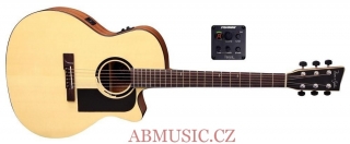 GEWA E – akustická kytara VGS B-20 CE Bayou Natural Satin