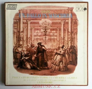 3 LP Giuseppe Verdi - Maškarní bál 