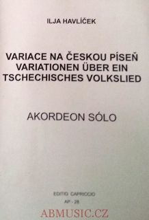 Ilja Havlíček - Variace na českou píseň 