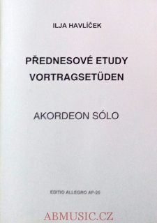 Ilja Havlíček - Přednesové etudy