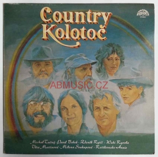 LP Country Kolotoč - Michal Tučný , Pavel Bobek a další