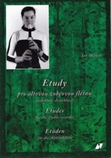 Jan Olejník - Etudy pro altovou zobcovou flétnu 